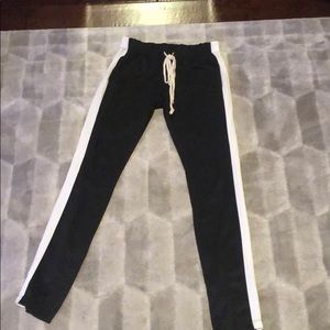 Eptm black and white sweats size medium